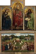 Jan Van Eyck Ghent Altar (mk08) USA oil painting artist